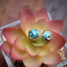 Load image into Gallery viewer, Inner Peace Spiral Stud Earrings