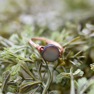 Crystal Cove *small stone* Ring