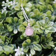 Load image into Gallery viewer, Matters Of The Heart Teardrop Necklace