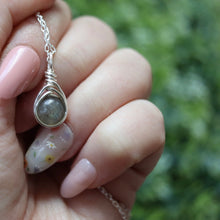 Load image into Gallery viewer, Seeking Magic Teardrop Necklace