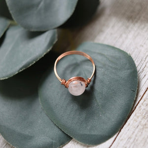 To The Moon And Back Halo Ring