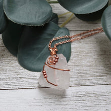 Load image into Gallery viewer, Crystal Vision *large* Beaded Swirl Necklace