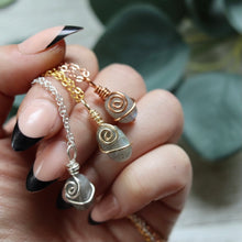 Load image into Gallery viewer, Feeling Enchanted *small* Swirl Necklace