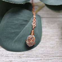 Load image into Gallery viewer, Feeling Enchanted *small* Swirl Necklace