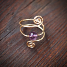 Load image into Gallery viewer, A Touch Of Mother Nature Spiral Ring