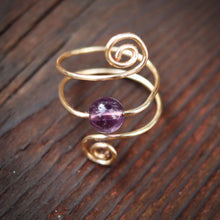 Load image into Gallery viewer, A Touch Of Mother Nature Spiral Ring