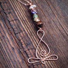 Load image into Gallery viewer, Namaste Chakra Necklace
