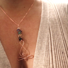 Load image into Gallery viewer, Namaste Chakra Necklace