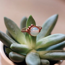 Load image into Gallery viewer, Good Vibes Only Beaded Halo Ring