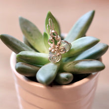 Load image into Gallery viewer, Good Vibes Only Beaded Spiral Earring