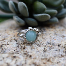 Load image into Gallery viewer, Keep Out The Bad Stuff Beaded Halo Ring
