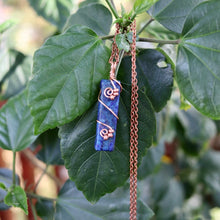 Load image into Gallery viewer, Universal Truth Long Beaded Swirl Necklace