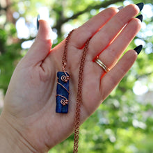 Load image into Gallery viewer, Universal Truth Long Beaded Swirl Necklace