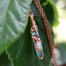 Load image into Gallery viewer, Journey To Contentment Beaded Swirl Necklace