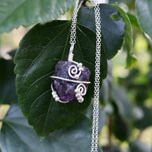Load image into Gallery viewer, Spiritual Awakening Large Beaded Swirl Necklace