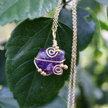 Load image into Gallery viewer, Spiritual Awakening Large Beaded Swirl Necklace