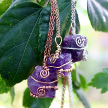 Load image into Gallery viewer, Spiritual Awakening Large Beaded Swirl Necklace