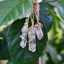 Load image into Gallery viewer, Crystal Vision Beaded Swirl Necklace