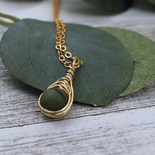 Load image into Gallery viewer, The Wondering Soul Teardrop Necklace