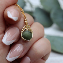 Load image into Gallery viewer, The Wondering Soul Teardrop Necklace