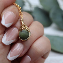 Load image into Gallery viewer, The Wondering Soul Teardrop Necklace