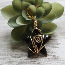 Load image into Gallery viewer, Star Dust *obsidian* Necklace