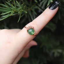 Load image into Gallery viewer, Evergreen Forest Beaded Ring