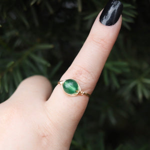 Evergreen Forest Halo Ring