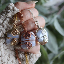 Load image into Gallery viewer, Finding Peace *large swirl* Necklace