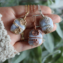 Load image into Gallery viewer, Finding Peace *large swirl* Necklace