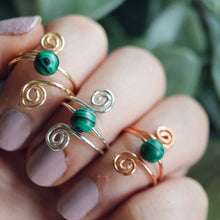 Load image into Gallery viewer, Garden of Dreams Spiral Ring