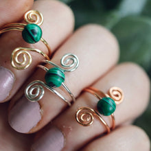 Load image into Gallery viewer, Garden of Dreams Spiral Ring