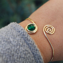 Load image into Gallery viewer, Evergreen Forest Bracelet Cuff