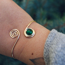 Load image into Gallery viewer, Evergreen Forest Bracelet Cuff
