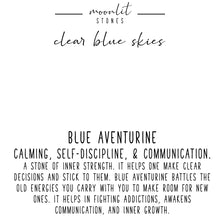 Load image into Gallery viewer, Clear Blue Skies Necklace