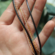 Load image into Gallery viewer, Crystal Vision *large* Beaded Swirl Necklace
