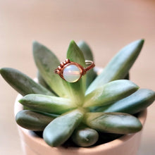 Load image into Gallery viewer, Good Vibes Only Beaded Halo Ring