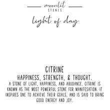 Load image into Gallery viewer, Light Of Day Necklace*citrine*