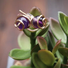 Load image into Gallery viewer, A Touch Of Mother Nature Spiral Earrings