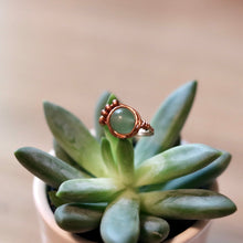 Load image into Gallery viewer, The Lucky One Beaded Halo Ring