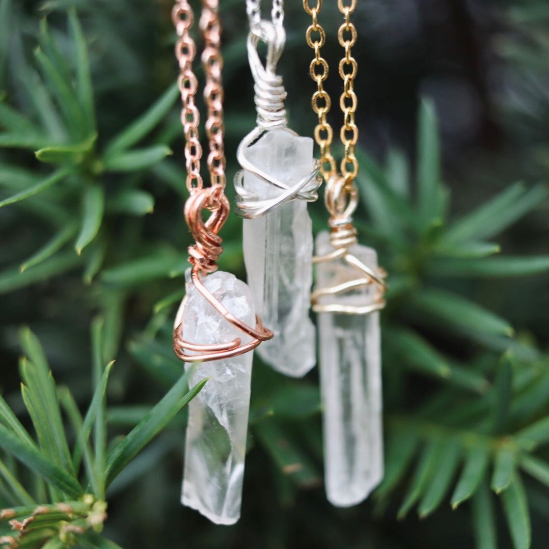 Winter Warlock Necklace – Moonlit Stones - Main Image