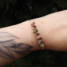 Load image into Gallery viewer, Tis The Season Crystal Cluster Bracelet