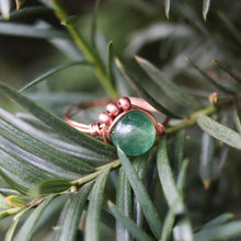 Load image into Gallery viewer, Evergreen Forest Beaded Ring