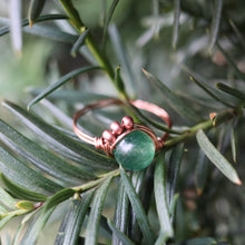 Load image into Gallery viewer, Evergreen Forest Beaded Ring