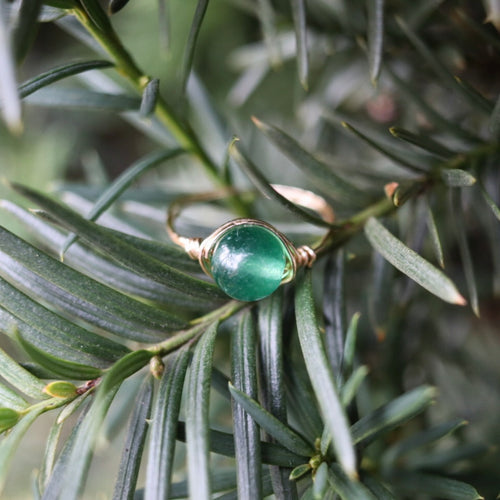 Evergreen Forest Halo Ring