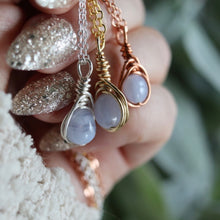Load image into Gallery viewer, Finding Peace Teardrop Necklace