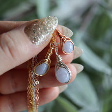 Load image into Gallery viewer, Finding Peace Teardrop Necklace