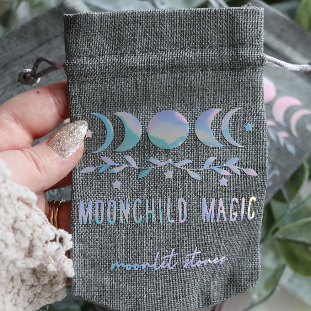 Moonchild Magic *Holographic* Jewelry Bag