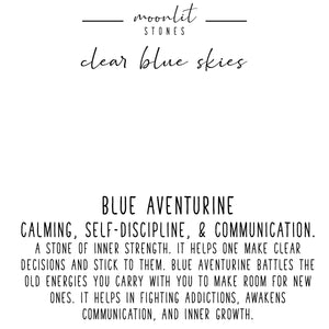 Clear Blue Skies Bookmark